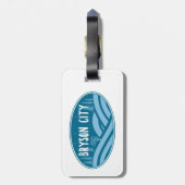 Bryson City North Carolina Bagagelabel (Achterkant verticaal)