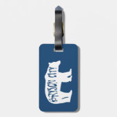 Bryson City North Carolina Beer Bagagelabel (Achterkant verticaal)