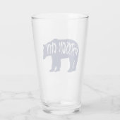 Bryson City North Carolina Beer Glas (Achterkant)