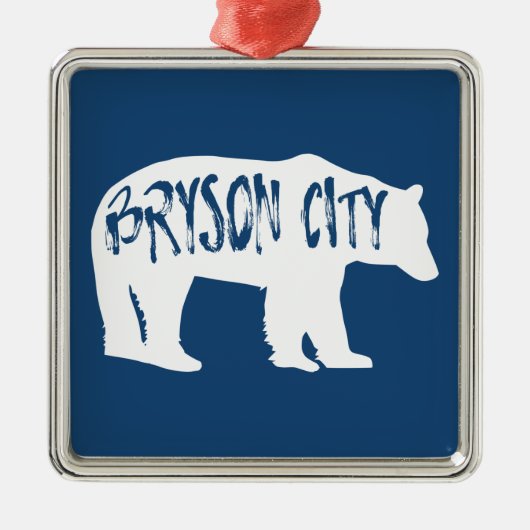 Bryson City North Carolina Beer Metalen Ornament (Voorkant)