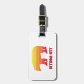 Bryson City North Carolina Rainbow Beer Bagagelabel (Voorkant verticaal)