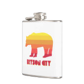 Bryson City North Carolina Rainbow Beer Heupfles (Links)