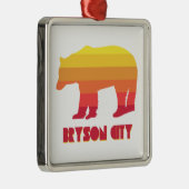 Bryson City North Carolina Rainbow Beer Metalen Ornament (Rechts)