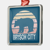 Bryson City North Carolina Retro Beer Metalen Ornament (Links)