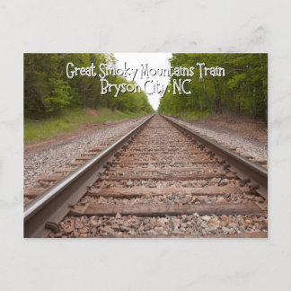Bryson City Railroad North Carolina Briefkaart