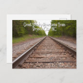 Bryson City Railroad North Carolina Briefkaart (Voorkant / Achterkant)