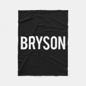 Bryson - Cool New Funny Name Fan Gift Tee Fleece Deken (Voorkant)