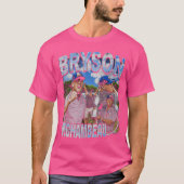 Bryson Dechambeau Bootleg Collage Style T-shirt (Voorkant)