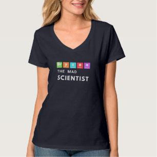 Bryson DeChambeau Mad Scientist Periodiek Tabel Go T-shirt