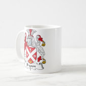 Bryson Family Crest Koffiemok (Voorkant links)