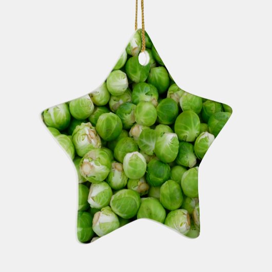 Bryssel kål keramisch ornament (Rechts)