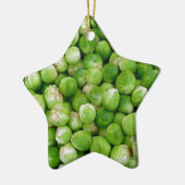 Bryssel kål keramisch ornament (Links)