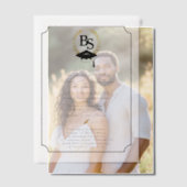 BS - Bachelor of Science Degree College Graduation Vellum Uitnodigingen (Offset (Koppel))