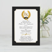 BS - Bachelor of Science-diploma universitaire afr Kaart (Staand voorkant)