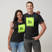 Bs - Britse Korthaar Kat Chemie Element T-shirt (Unisex)
