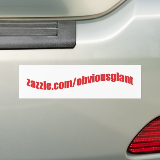 bS Bumpersticker (Op auto)