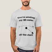 BS Meter Light Color Novelty Shirt (Voorkant)
