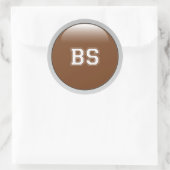 BS-Sticker Ronde Sticker (Tas)