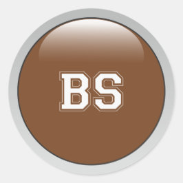 BS-Sticker Ronde Sticker