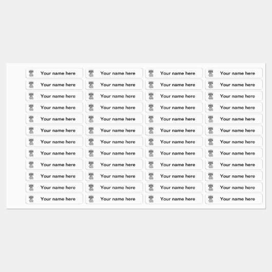 BSA 176 Laundry Labels (Vel)