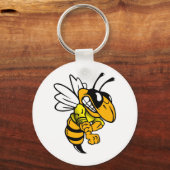 Bsaa gele jassen onder 8 sleutelhanger (Voorkant)