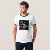 BSBlues Ringer T-shirt (Voorkant volledig)