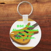 BSC-regel:altijd uw lokale basis ondersteunen, p.. Sleutelhanger (Voorkant)