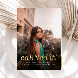 BSC RN 4 Foto's Verpleegkundig Afstuderen Folie Uitnodiging