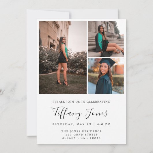 BSC RN 4 Foto's Verpleegkundig Afstuderen Kaart (Achterkant)