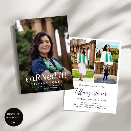 BSC RN 4 Foto's Verpleegkundig Afstuderen Kaart