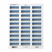 BSCW Bright Skies en Clear Waters Etiket (Full Sheet)