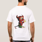 BSDVault - BSD Daemon T-shirt (Achterkant)