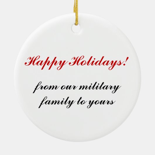 BSF Holiday Ornament (Achterkant)