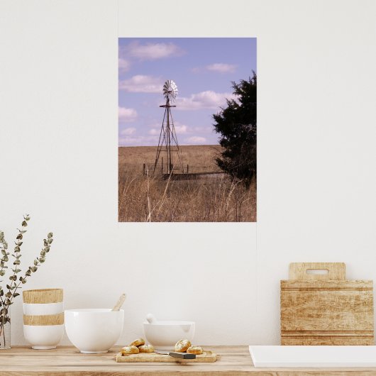 BSFL-windmolen Poster (Keuken)