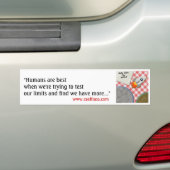 BSfN "Humans" Bumpersticker (Op auto)