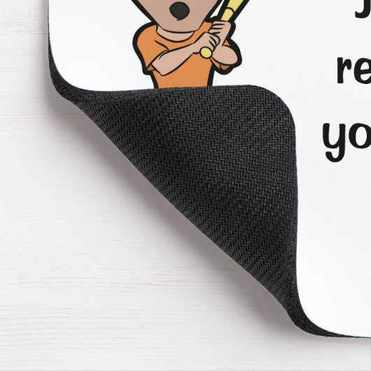 BSG Computer Visit Mousepad Muismat (Hoek)