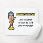 BSG Computer Visit Mousepad Muismat (Met muis)
