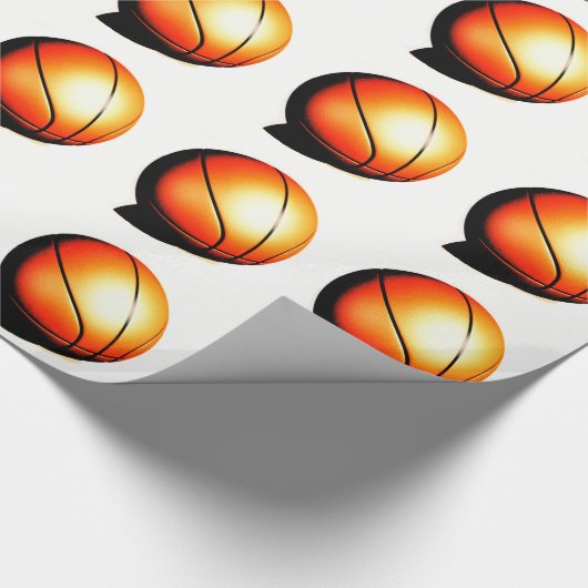 Bsketball Cadeaupapier (Hoek)