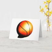 Bsketball Kaart (Gele Bloem)