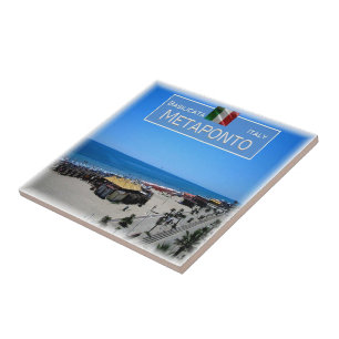 BSL002 METAPONTO, Basilicata, Italië Tegeltje
