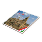 BSL013 MATERA, Basilicata, Italië, Tegeltje (Zijkant)
