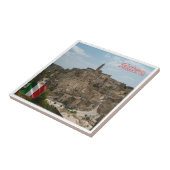 BSL016 MATERA De Sassi van Matera, Tegeltje (Zijkant)