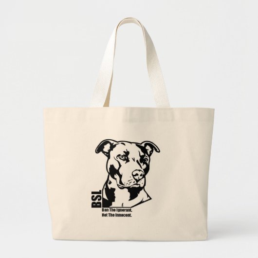 BSL-tas Grote Tote Bag (Voorkant)