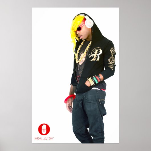 @BSLADE Blonde Ambition Poster (Voorkant)