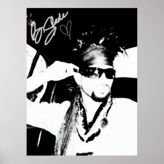 @BSLADE Limo Shot Autograded Poster - Ltd. Edition