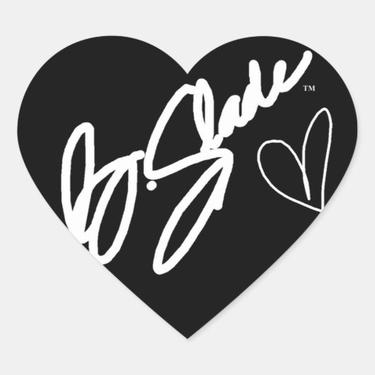 @BSLADE SIGNATURE SERIE HART PROMO STICKERS (Voorkant)