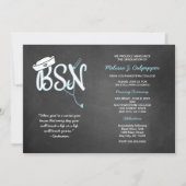 BSN-afstuderen verpleegster die de ceremonie vastl Kaart (Voorkant)