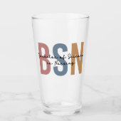 BSN Bachelor of Science in Nursing Afstuderen Glas (Voorkant)