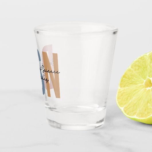 BSN Bachelor of Science in Nursing Afstuderen Shot Glas (Rechts)