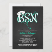 BSN FOTO verpleegkundige afstudeerfeest pinning ce Kaart (Voorkant)